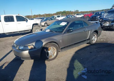 2002 Ford Mustang from USA, damaged, VIN 1FAFP44452F181399